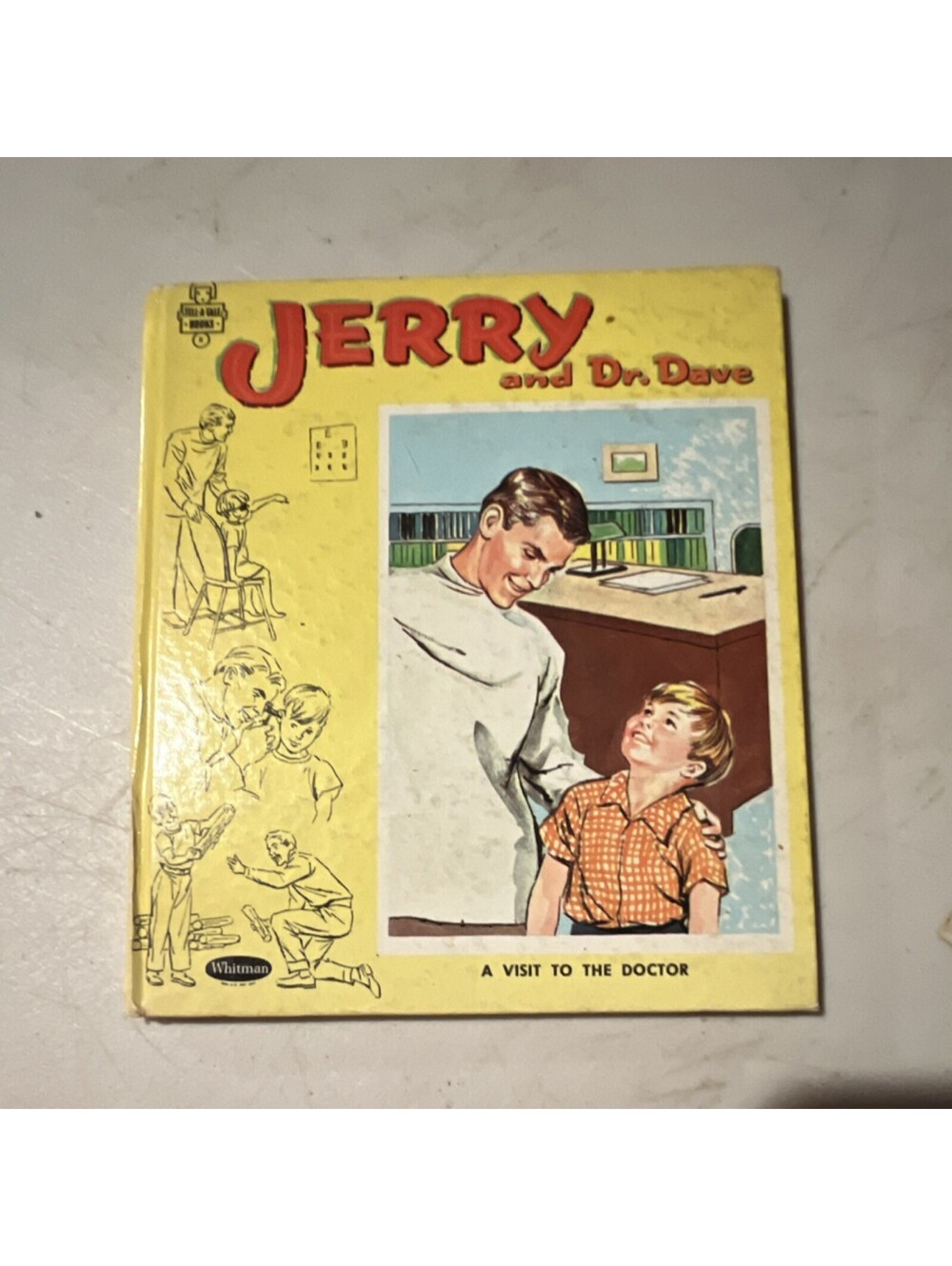 Vintage 1964 Jerry and Dr. Dave Marion Borden Whitman Hardcover book